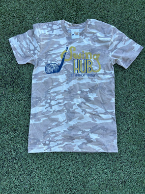 Swing Hub Camo Tee Logo