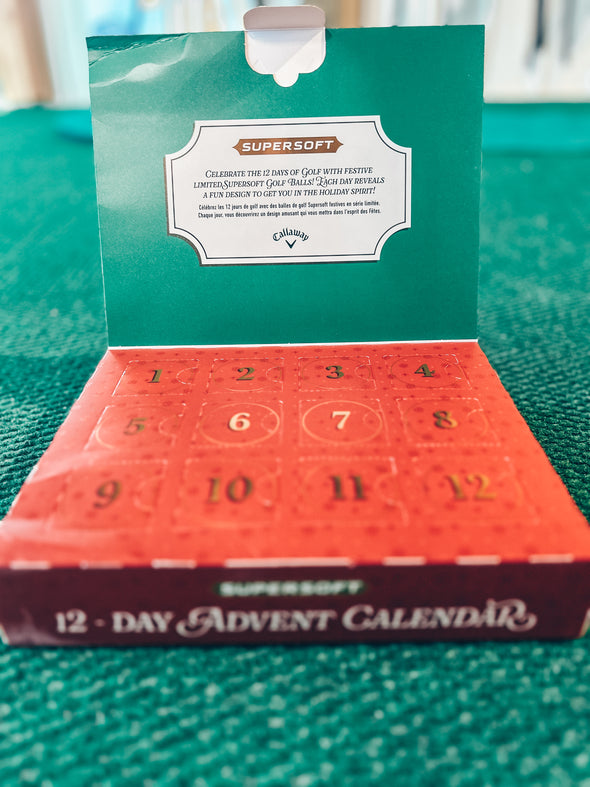 12-Day Advent Calendar Golf Ball