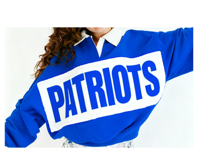 ***PREORDER***Varsity Game Day Patriots Spirit Sweatshirt